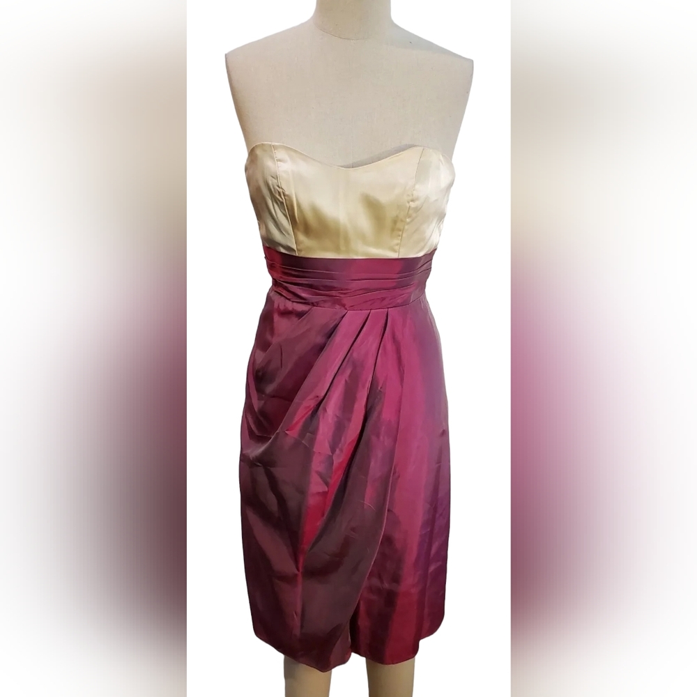 Jim Hjelm Vintage Made‎ In USA Strapless Party/Formal Dress Size 4